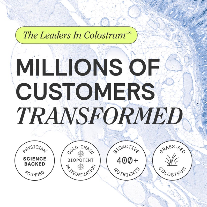 ARMRA Colostrum Powder | Unflavored | Gut Health & Bloating | Skin & Hair | Immunity | Keto, Gluten & Fat-Free | 30 Servings - Image 3